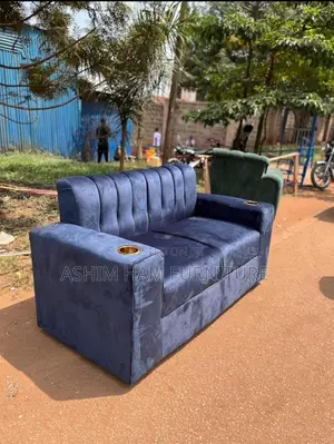 2 Seaters Sofa Cupholder