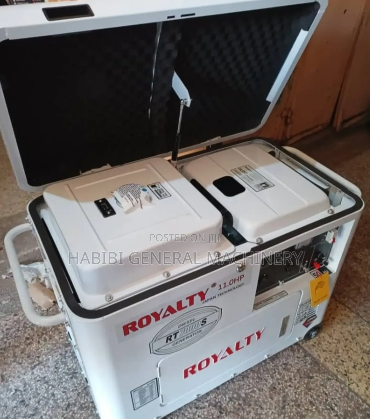 Royalty Key Start Diesel 8kva Generator