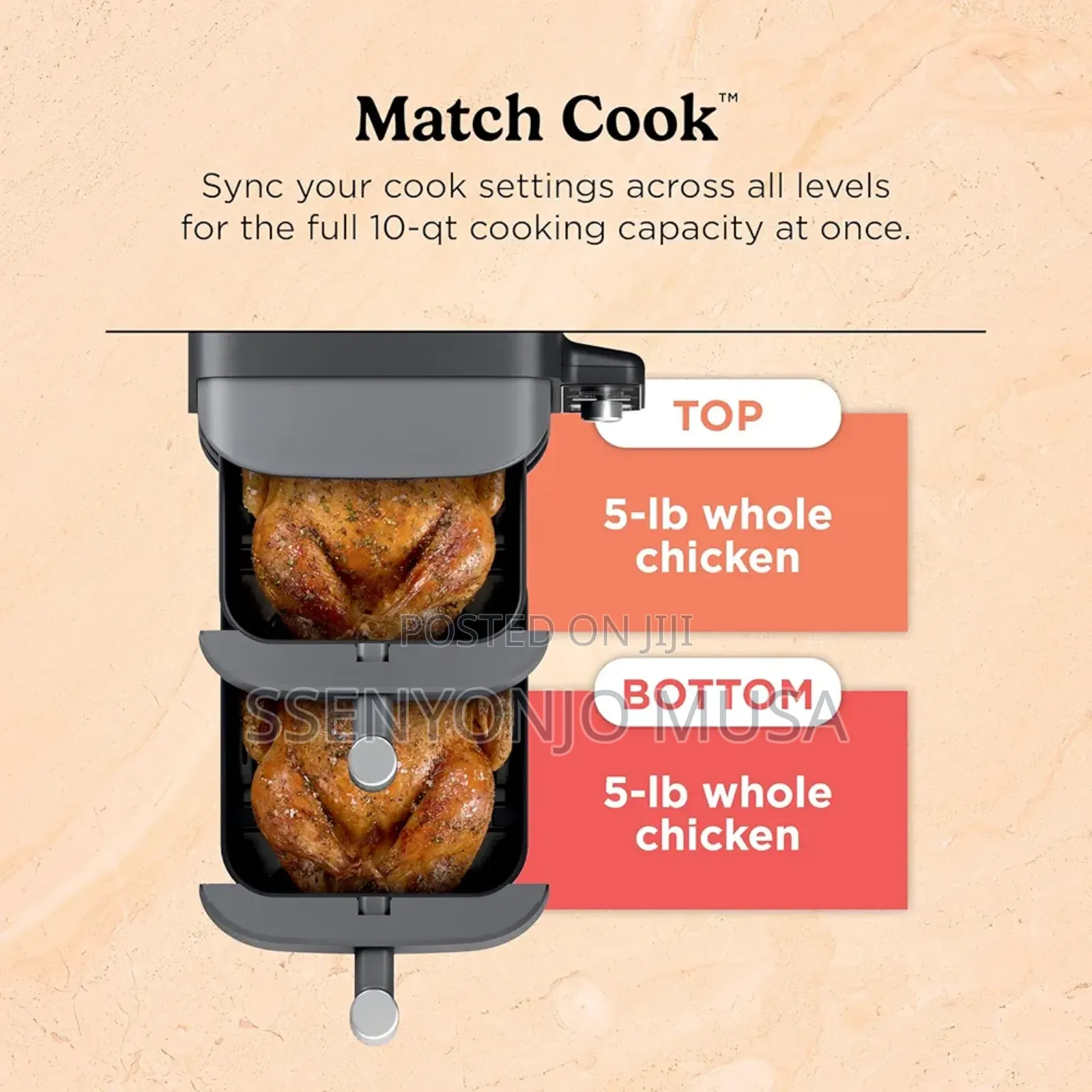 Ninja Doublestack Xl 10qt 2-Basket Air Fryer Sl401 – 6-in-1, Dual Zone