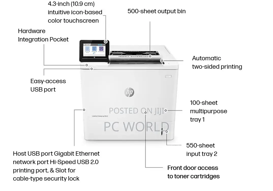 HP Laserjet 612dn