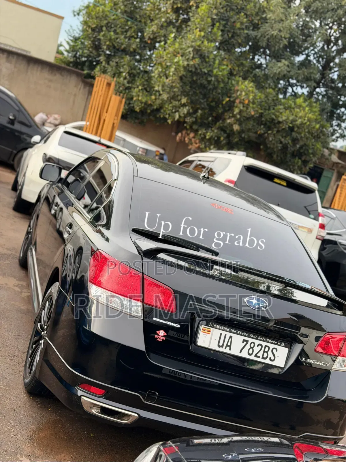 Subaru Legacy 2012 Black