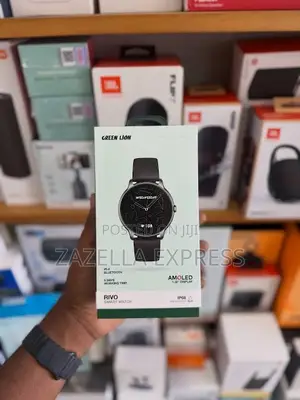 Green Lion Rivo Smart Watch With Always-on Display, 1.32" Amoled