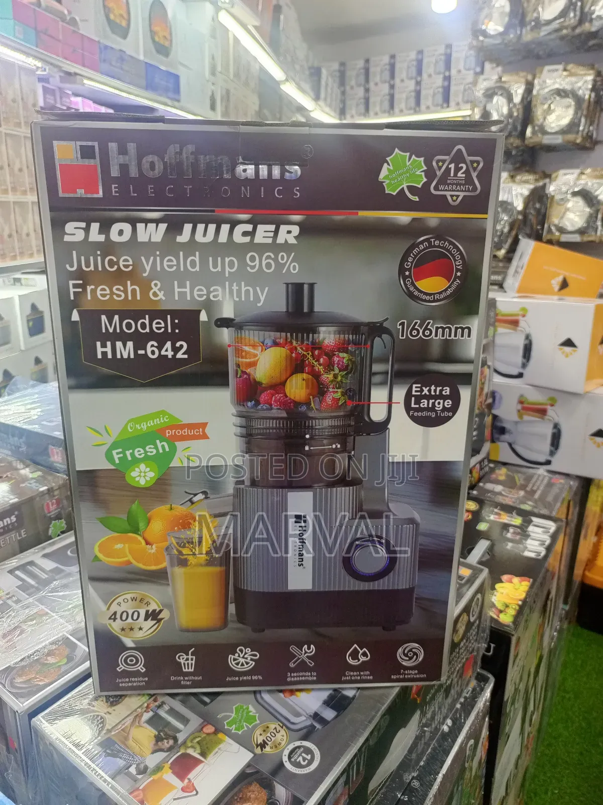 Hoffmans Hm-642 Slow Juicer