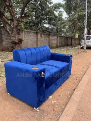 Sofa Set /2 Seaters Blue