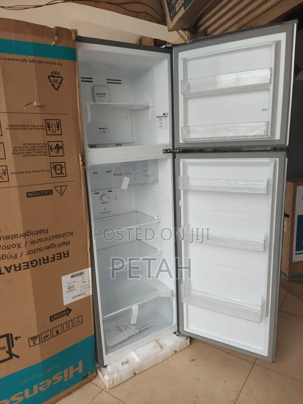 Hisense 328l Double Door Frost Free
