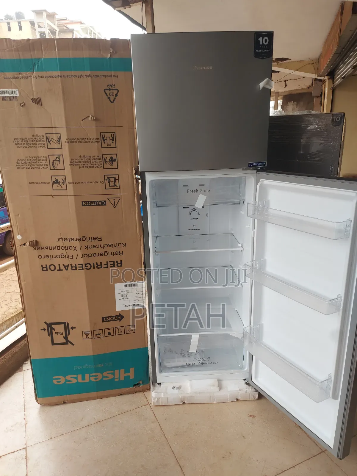 Hisense 328l Double Door Frost Free