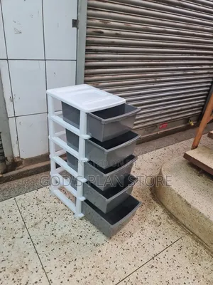 Malaysia Plastic Cabinet Drawer Trolley 5layers