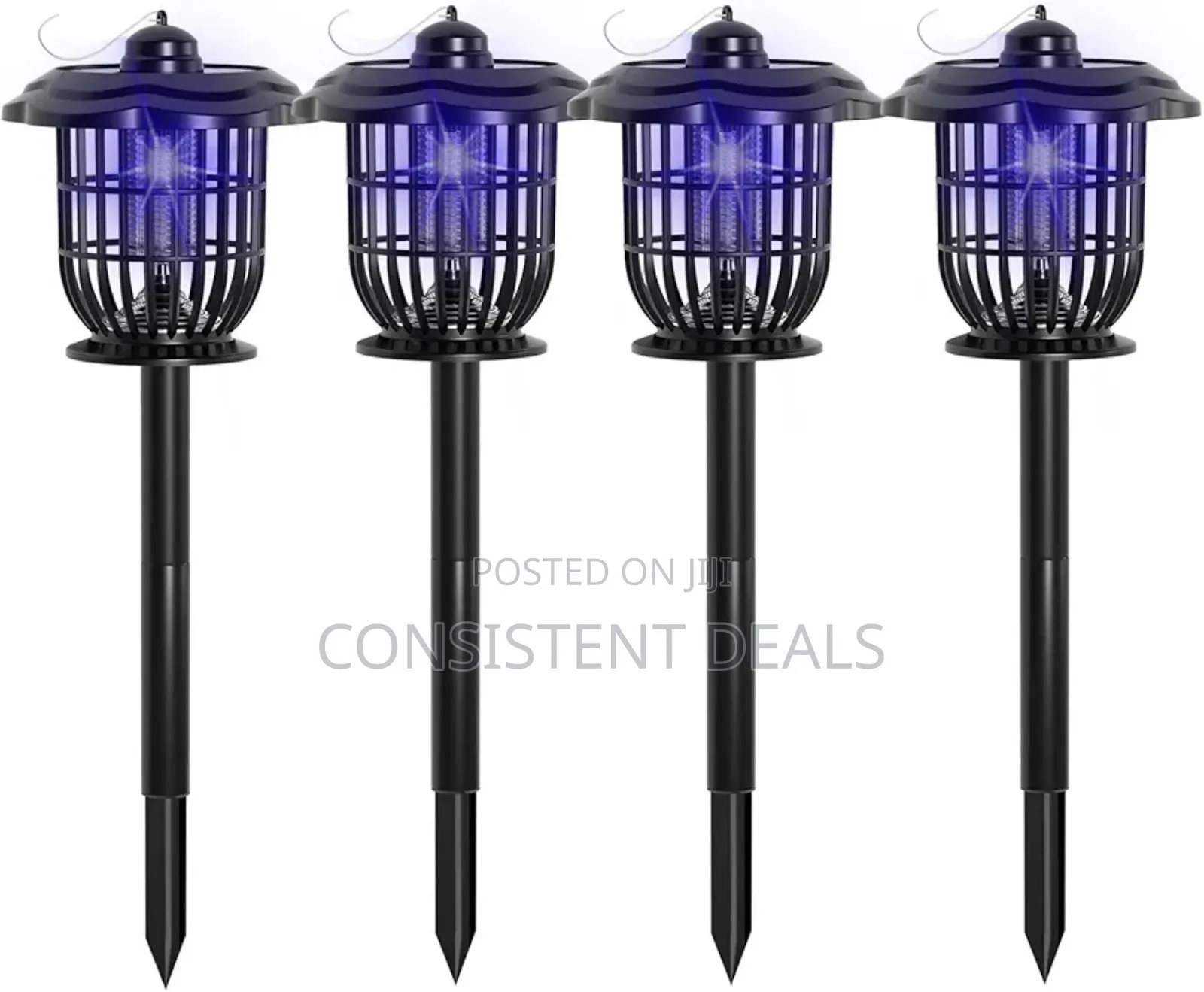 Outdoor Garden Rechargeable Waterproof 2-in-1 Mosquito Killer Lamp