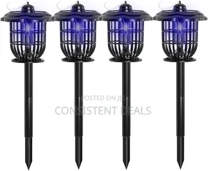 Outdoor Garden Rechargeable Waterproof 2-in-1 Mosquito Killer Lamp