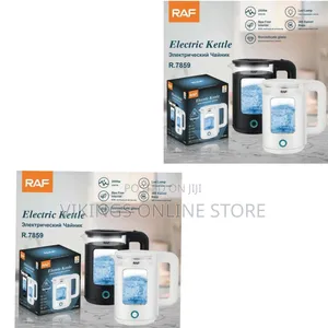 Raf Cordless Electric Kettle 2l, With Auto Shut 360-Degree Cord Design