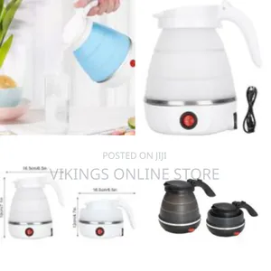 Portable Travel Folding Heating Electric Water Kettle 600ml Mini Food