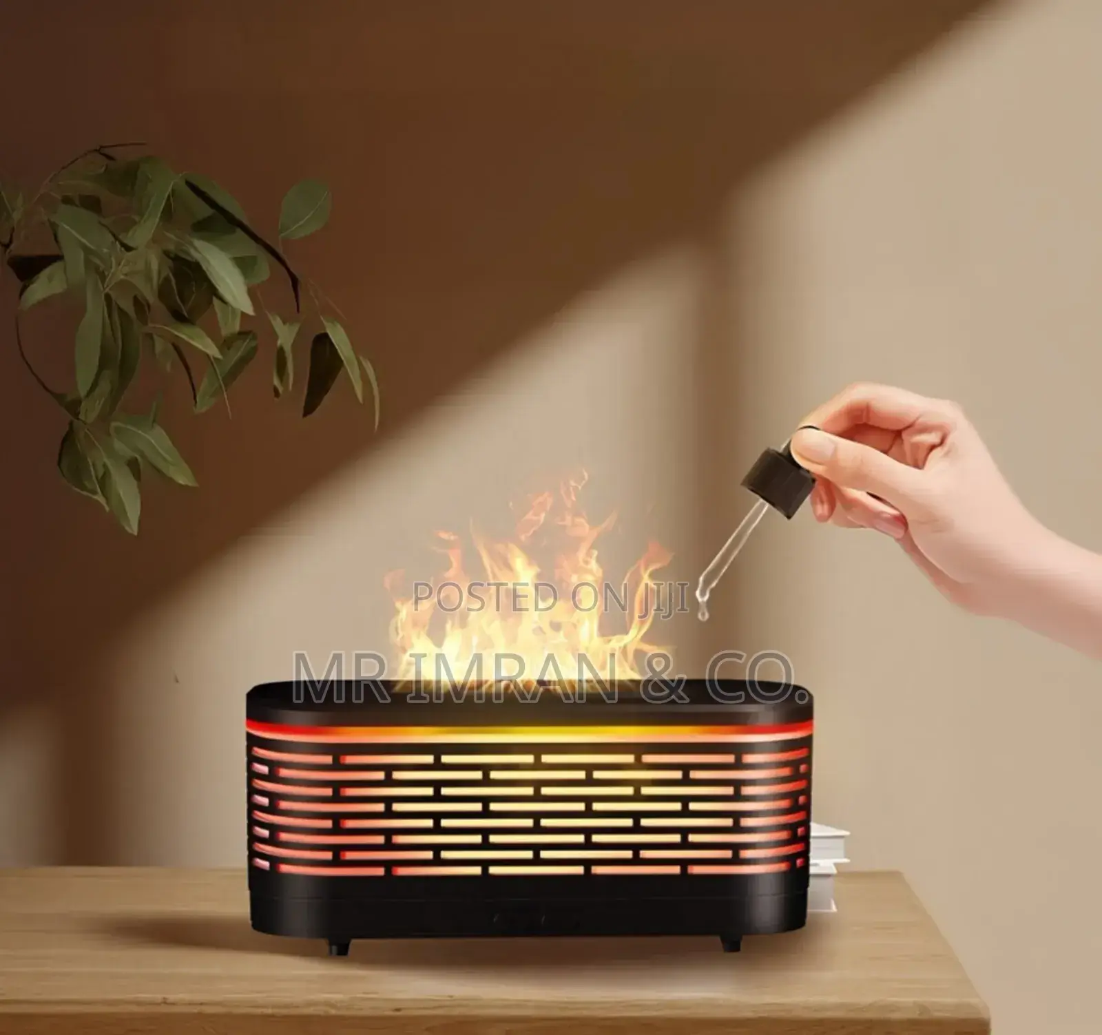 Simulation Flame Ultrasonic Aroma Diffuser