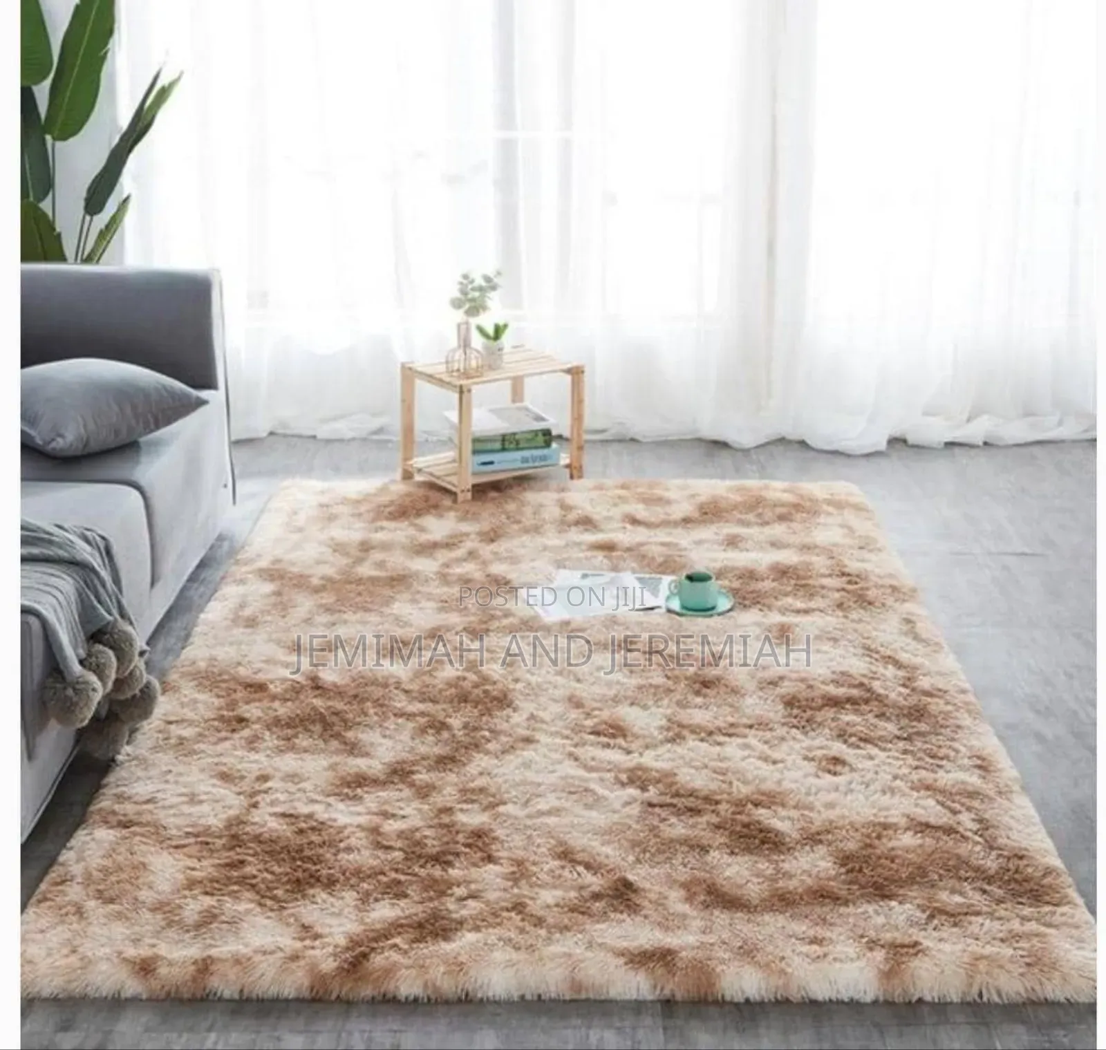 Large Fluffy Carpets (2x2.5)Cm