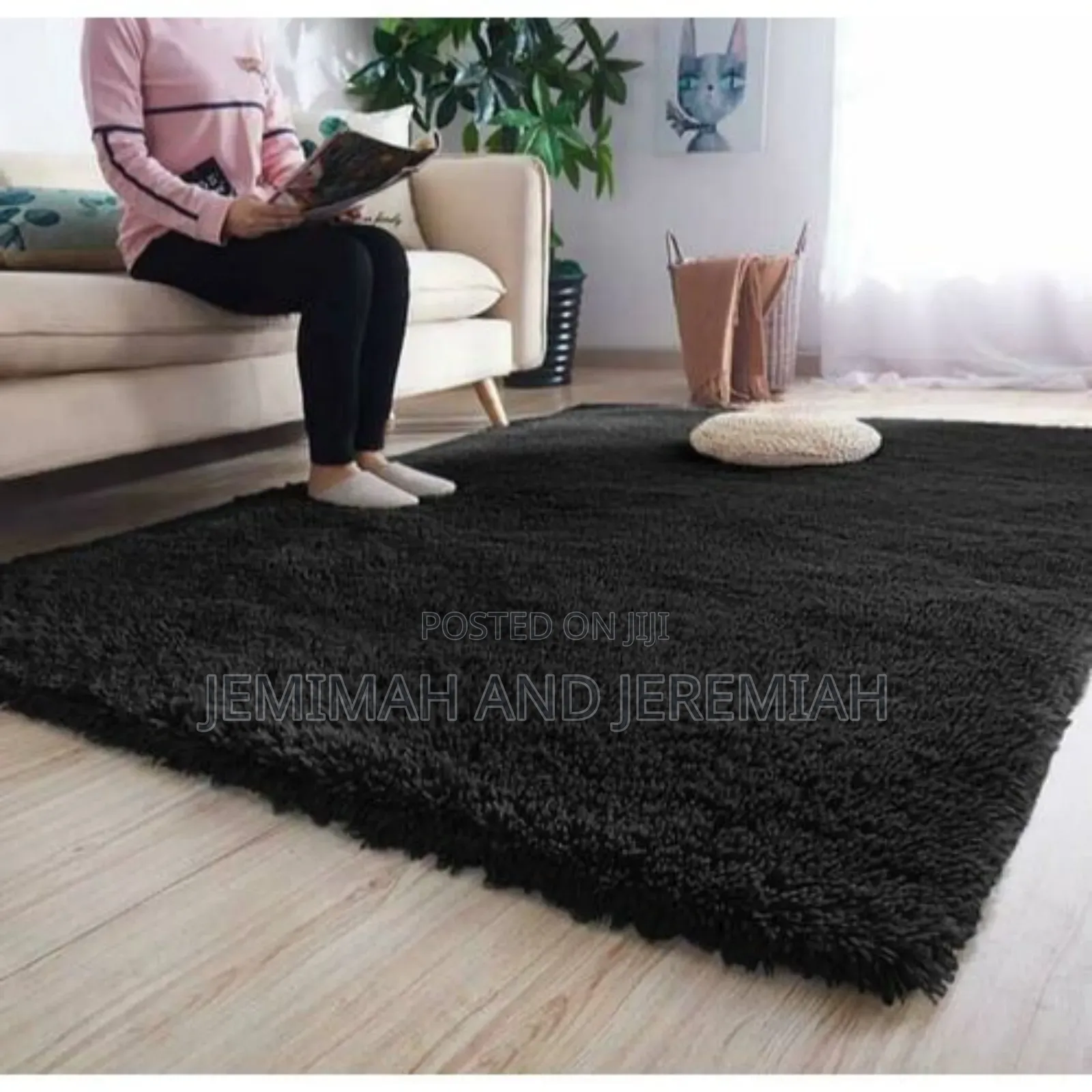 Large Fluffy Carpets (2x2.5)Cm