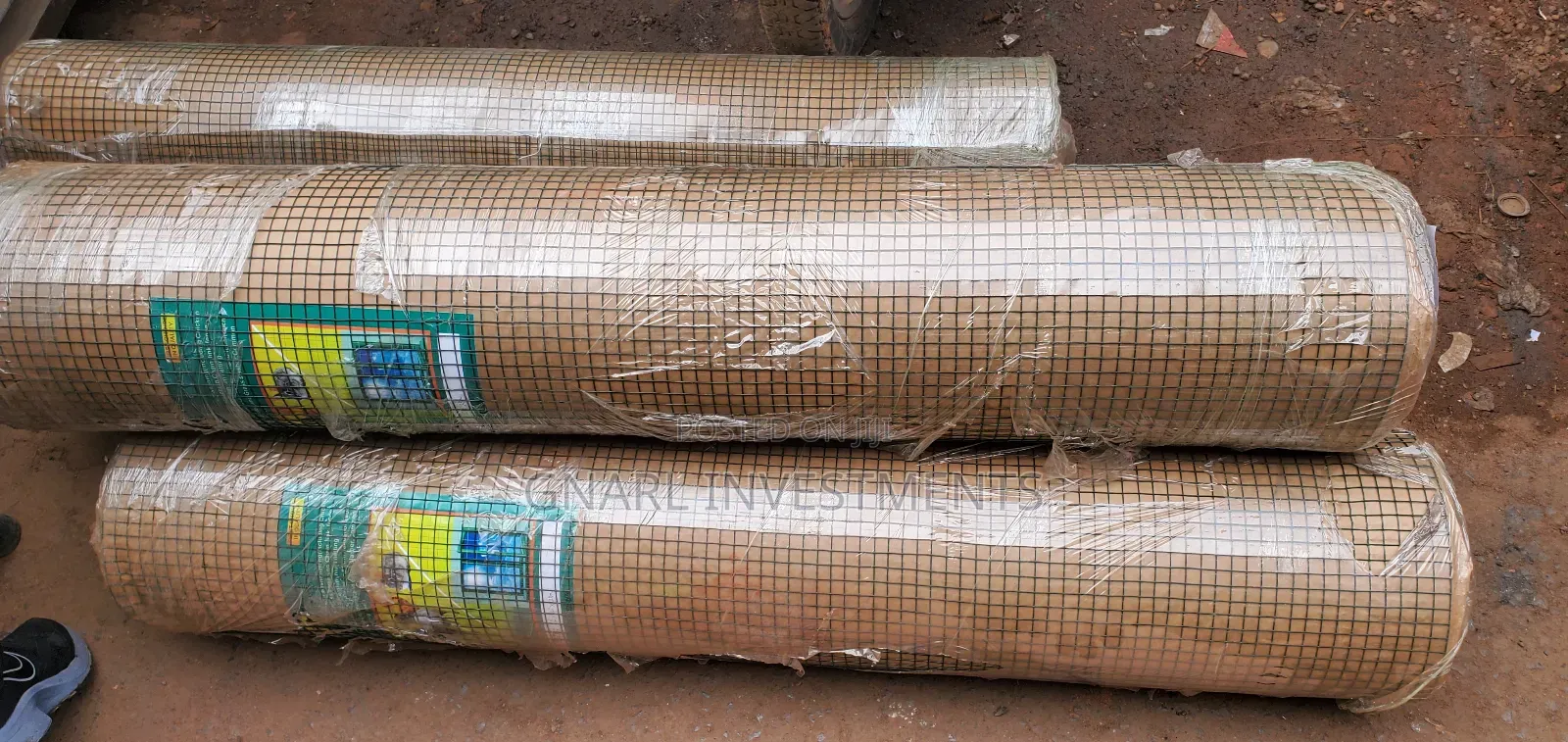 1.2m X 25m PVC Green Coated Mesh for Rabbits, Chicken, Dogs Cats