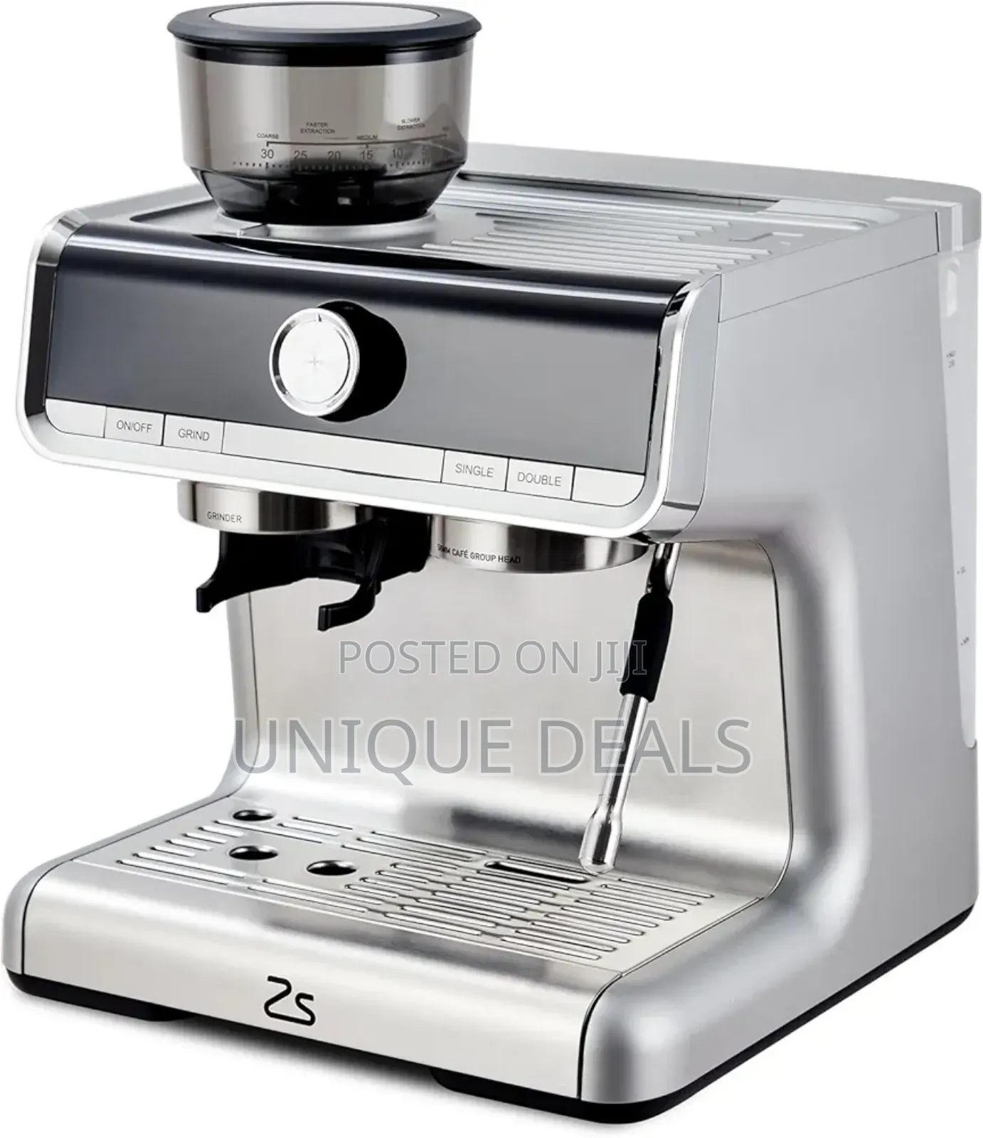 20 Bar Espresso Machine, Semi-Automatic Espresso Maker With Grinder