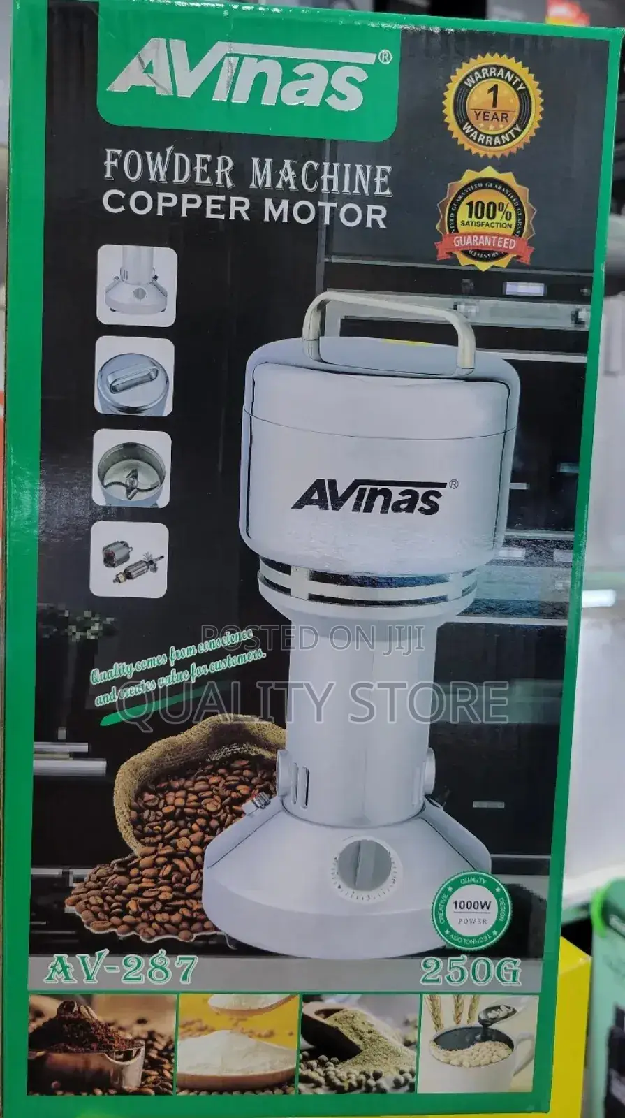 Avinas Powder Machine Av-287 250g