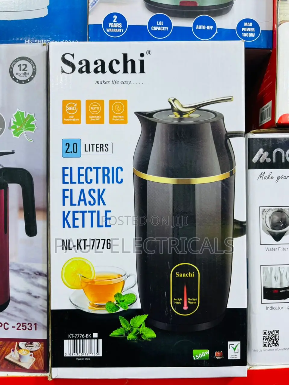 Saachi Electric Kettle Flask