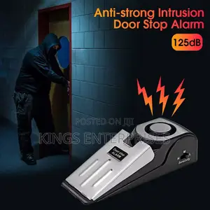 Portable Door Stop And Security Alarm