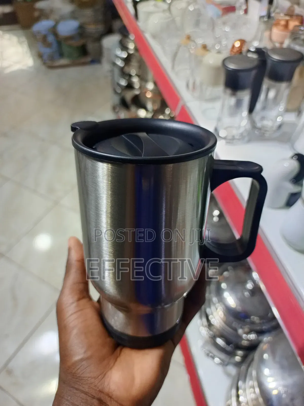 Stainless Steel Travel Coffee Mug.