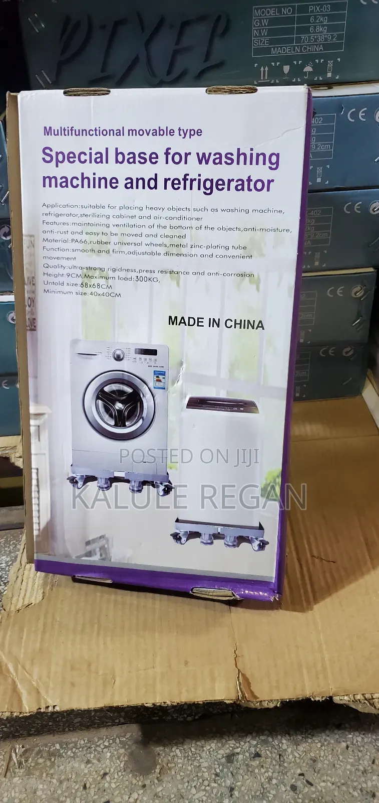 Multifunctional Adjustable Washing Machine/ Fridge Stand, Expandable