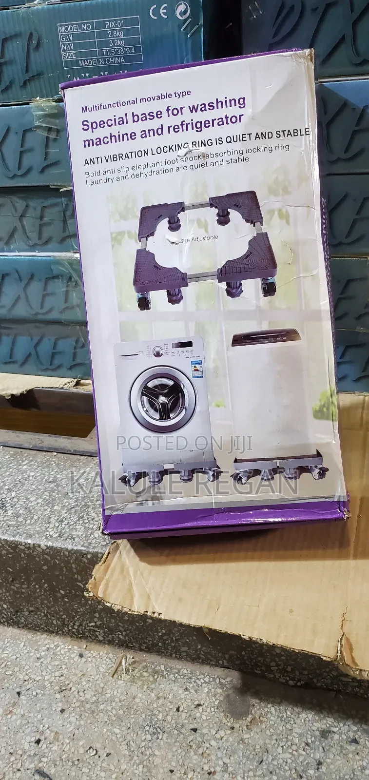 Multifunctional Adjustable Washing Machine/ Fridge Stand, Expandable