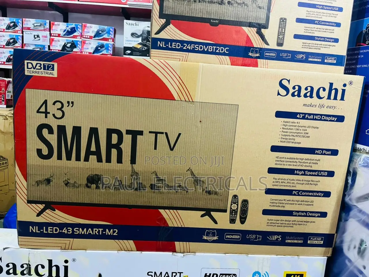 Saachi Full Hd 43inch Smart Tv