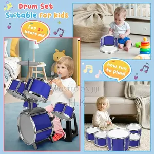 Upgraded Kids Drum Set for Toddlers