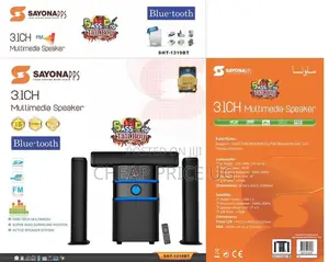 Sayona SHT-1319bt 3.1ch Multimedia Speaker System.