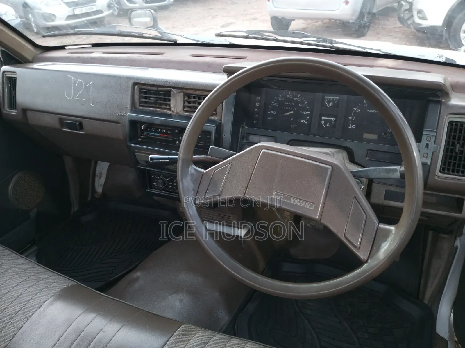 Datsun 1200 1972 White