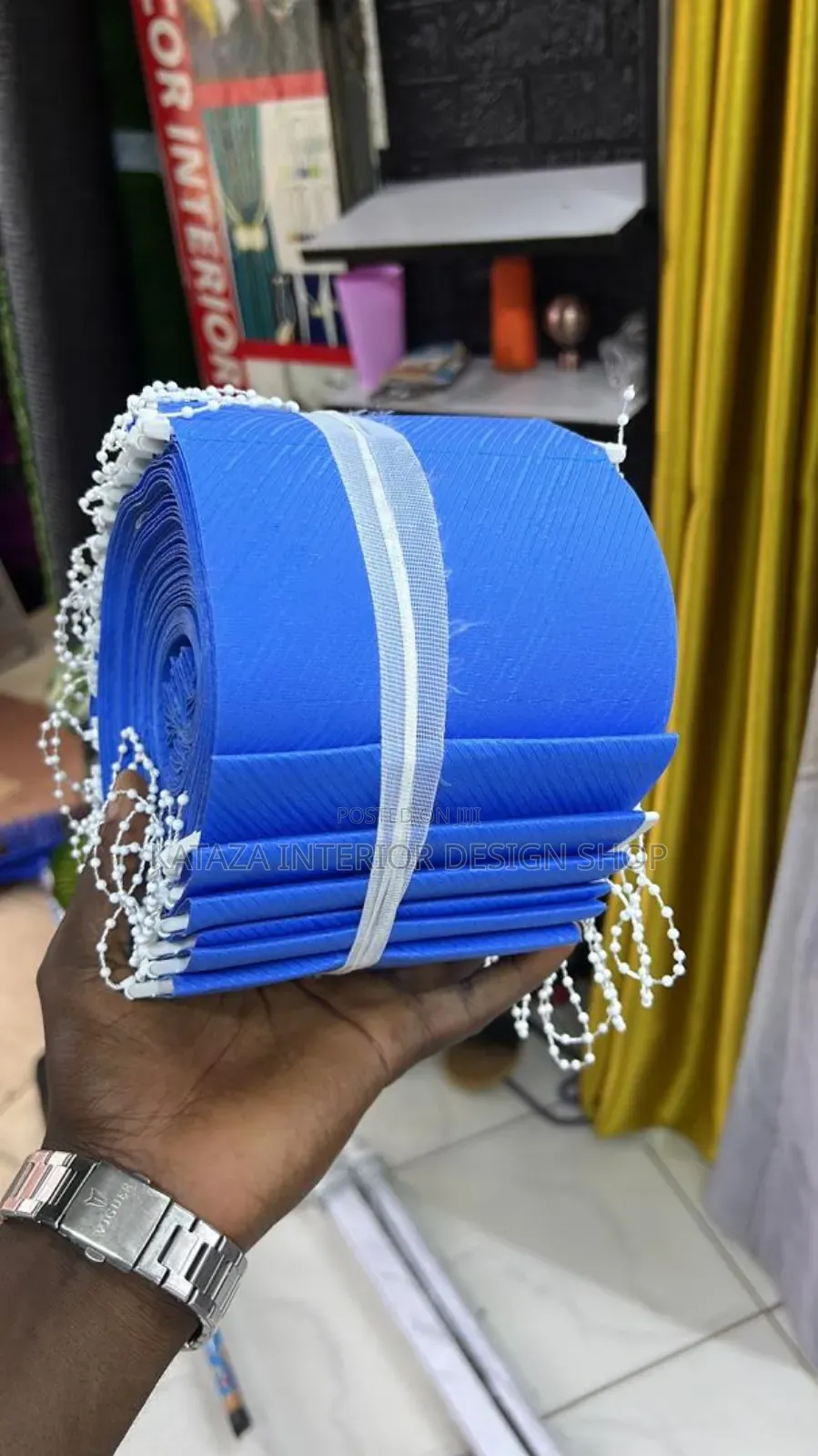 Blue Office Blinds