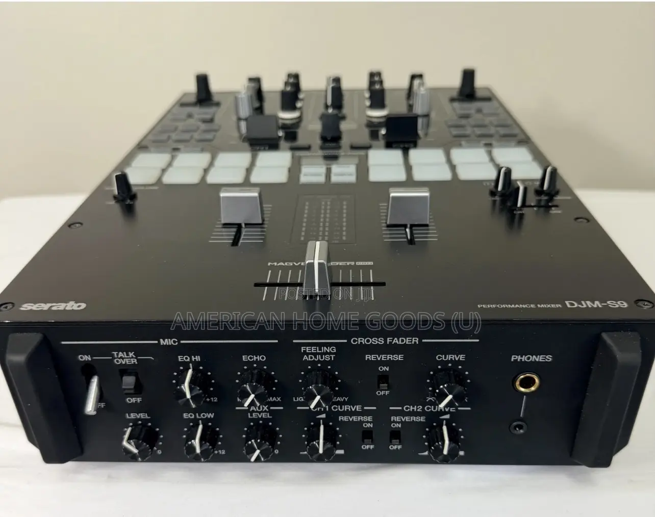 Pioneer Djm-s9, 2-chanel Pro Battle Mixer For Serato Dj Virtual Dj