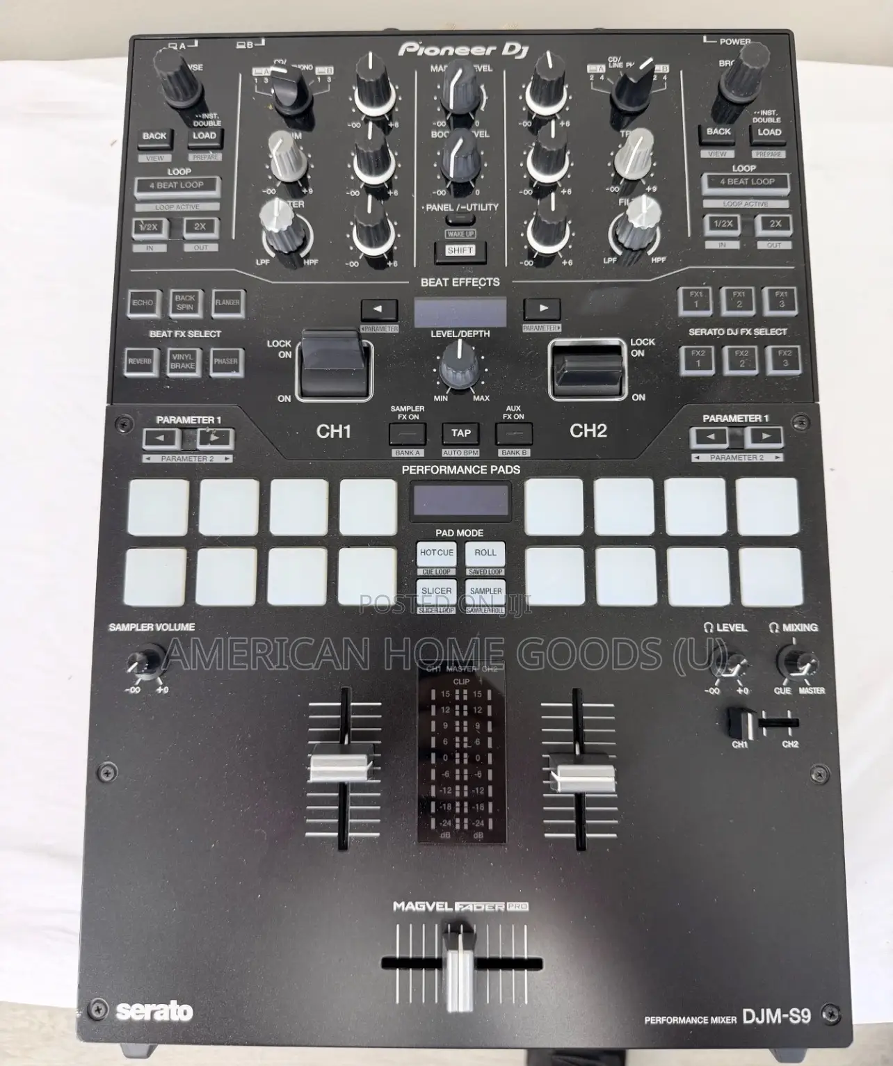 Pioneer Djm-s9, 2-chanel Pro Battle Mixer For Serato Dj Virtual Dj