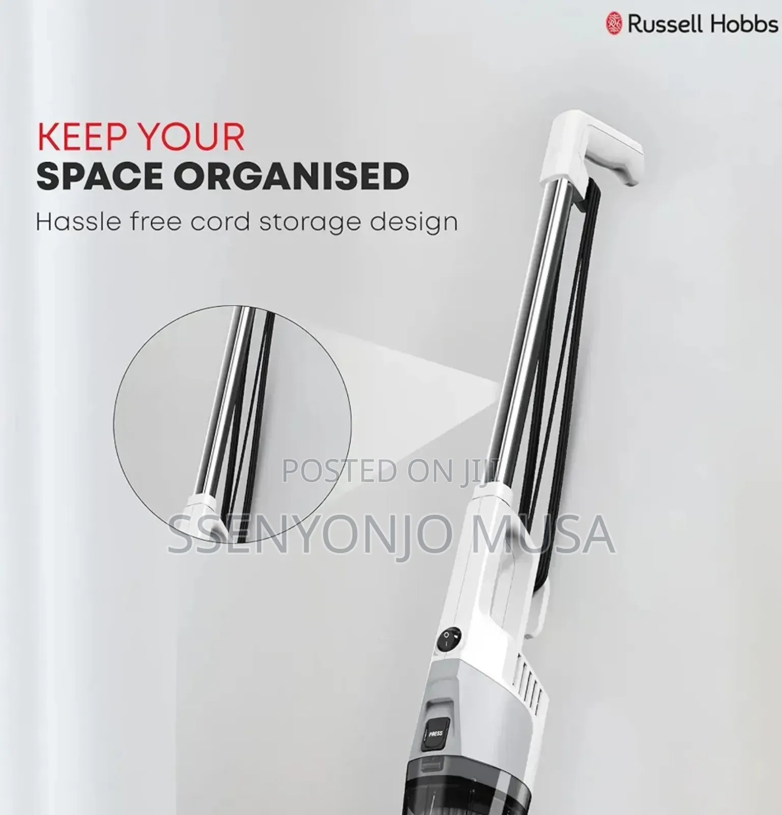 Russell Hobbs 2-in-1 Vacuum Cleaner 600w K-22a102w – Stick Handheld