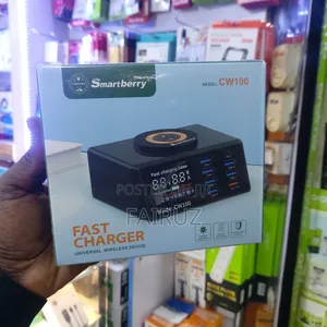 Wireless and Multi Port Fast Charging Station