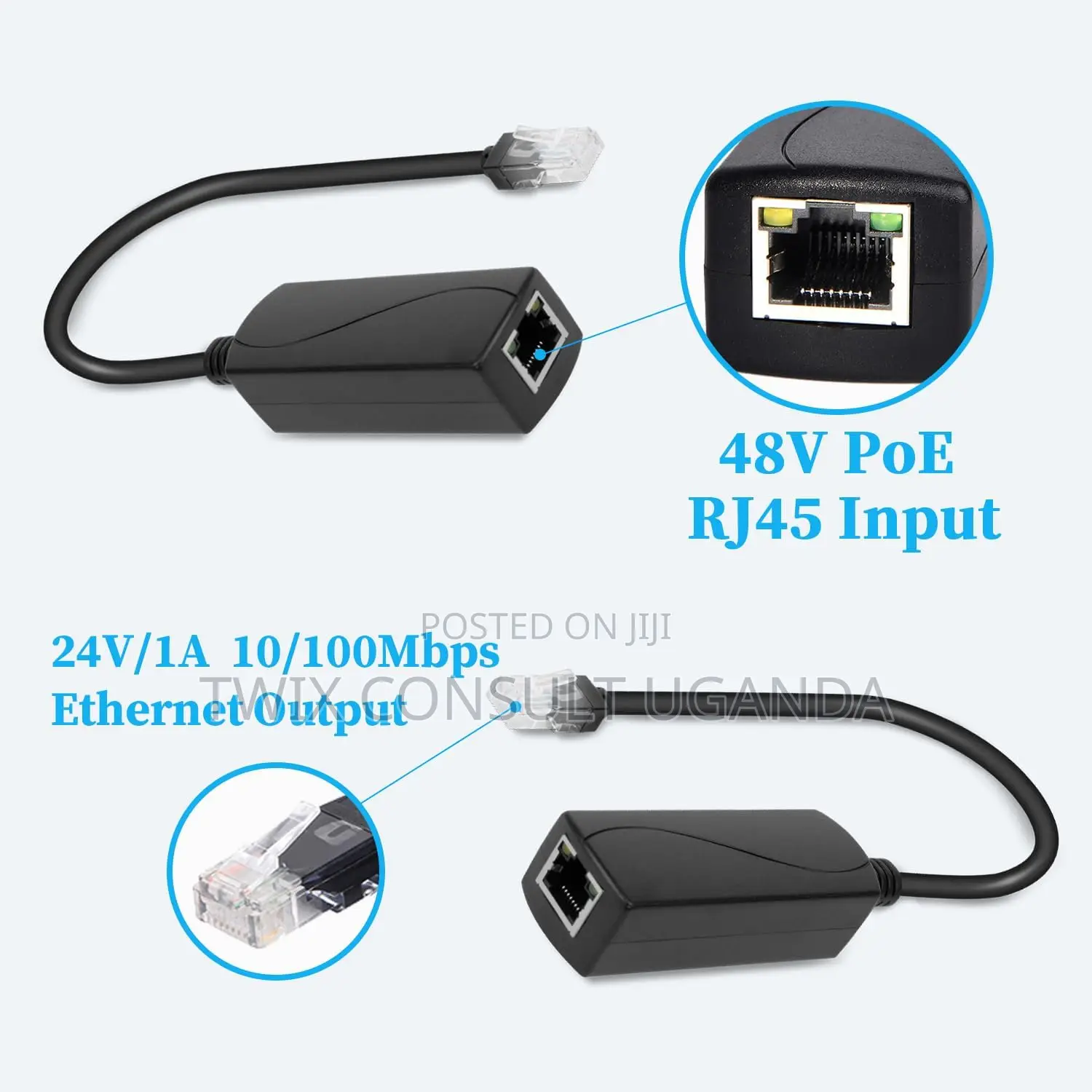 Poe 48v to 24v Poe Converter,