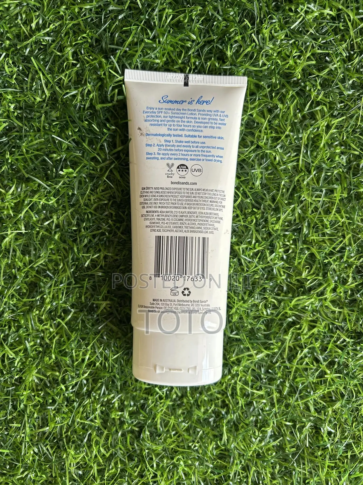Bondi Sands Spf50+ Sunscreen Lotion,No White Cast,Hydrating,Australian