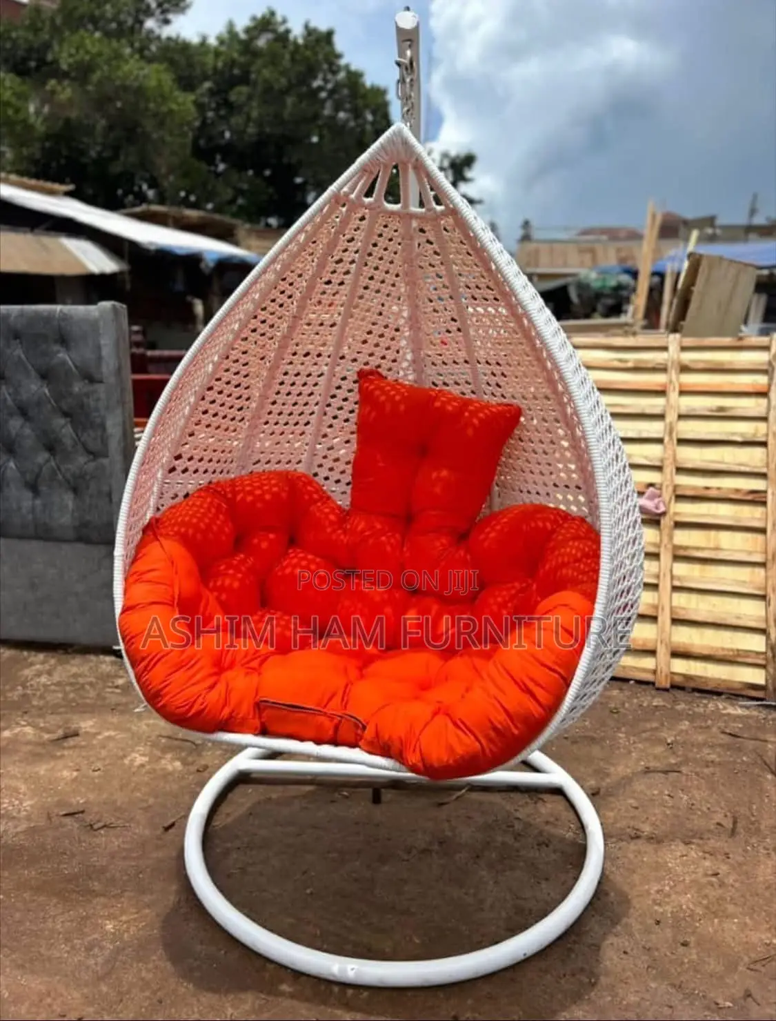 Rattan Swing Chair