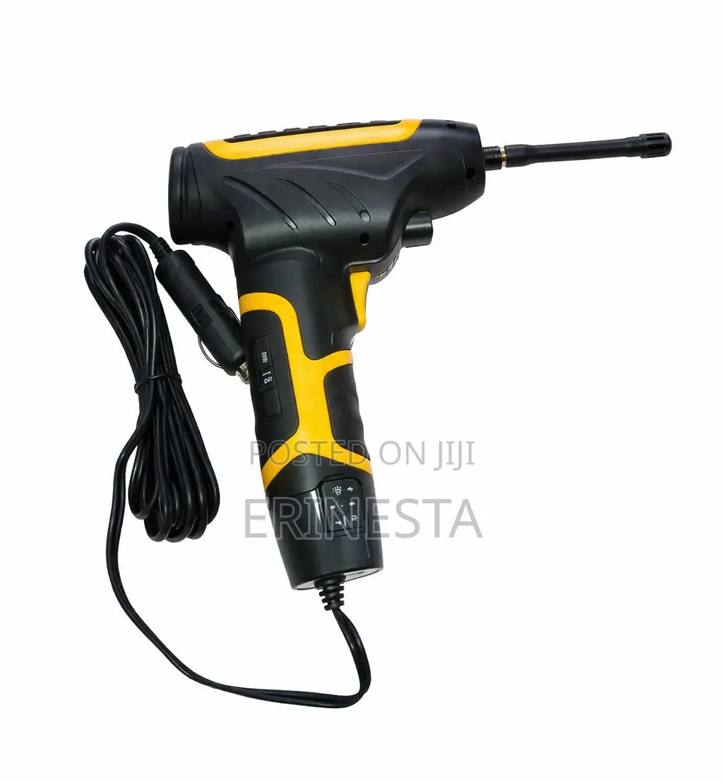 Portable Car Tyre Inflator Pump 12v – Electric Air Compressor