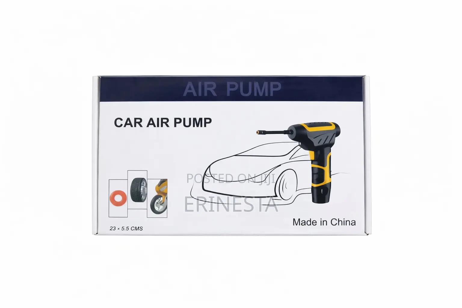 Portable Car Tyre Inflator Pump 12v – Electric Air Compressor