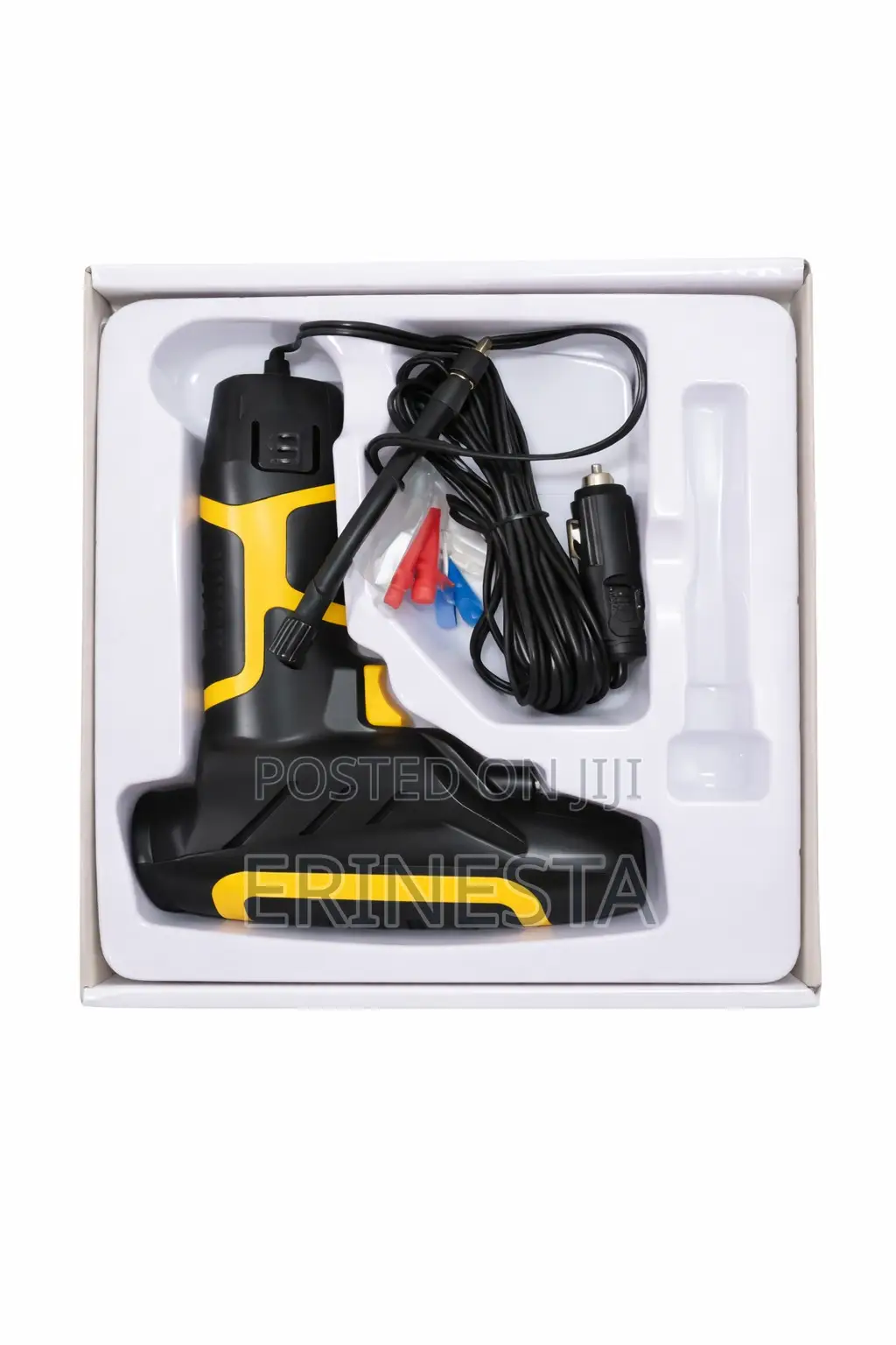 Portable Car Tyre Inflator Pump 12v – Electric Air Compressor