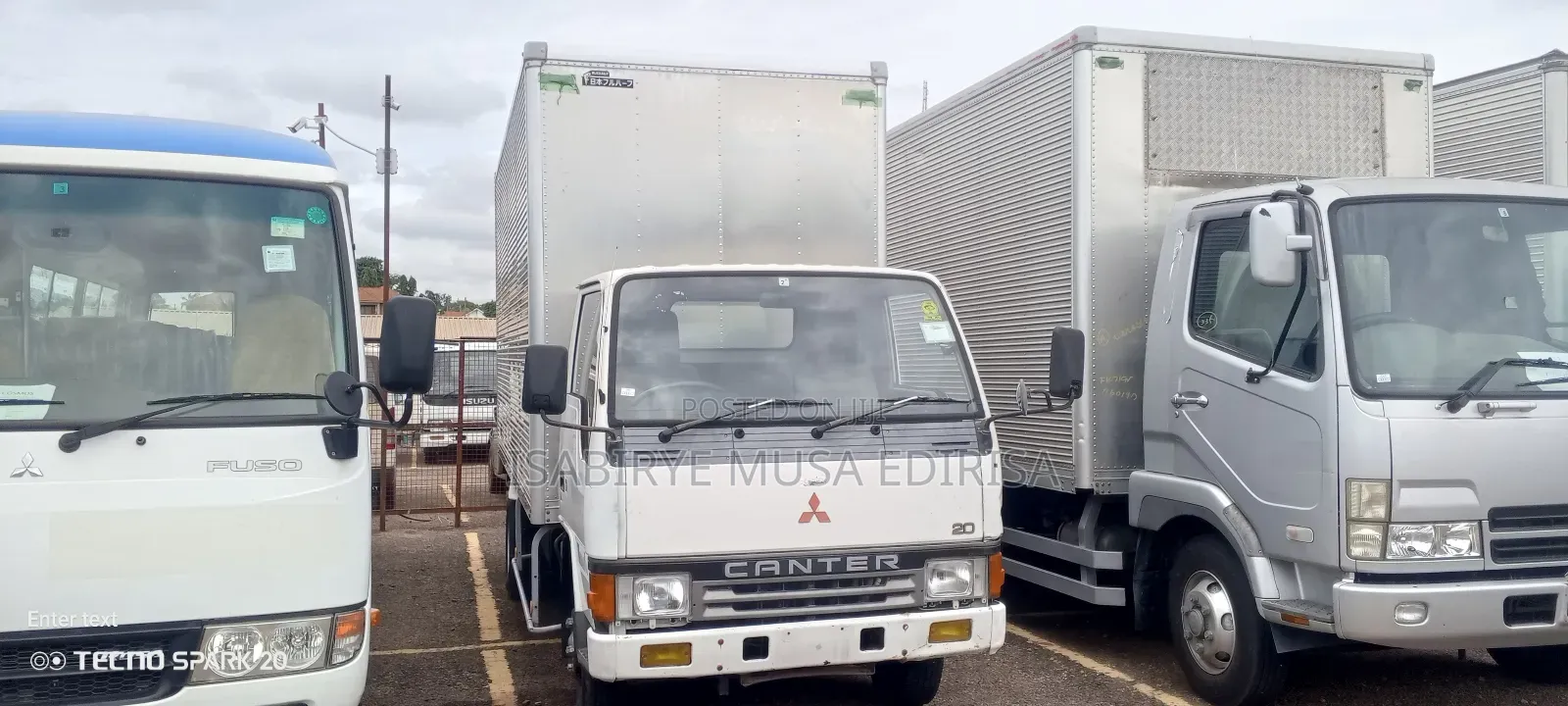 Canter Box Body 4 D 32 Engine