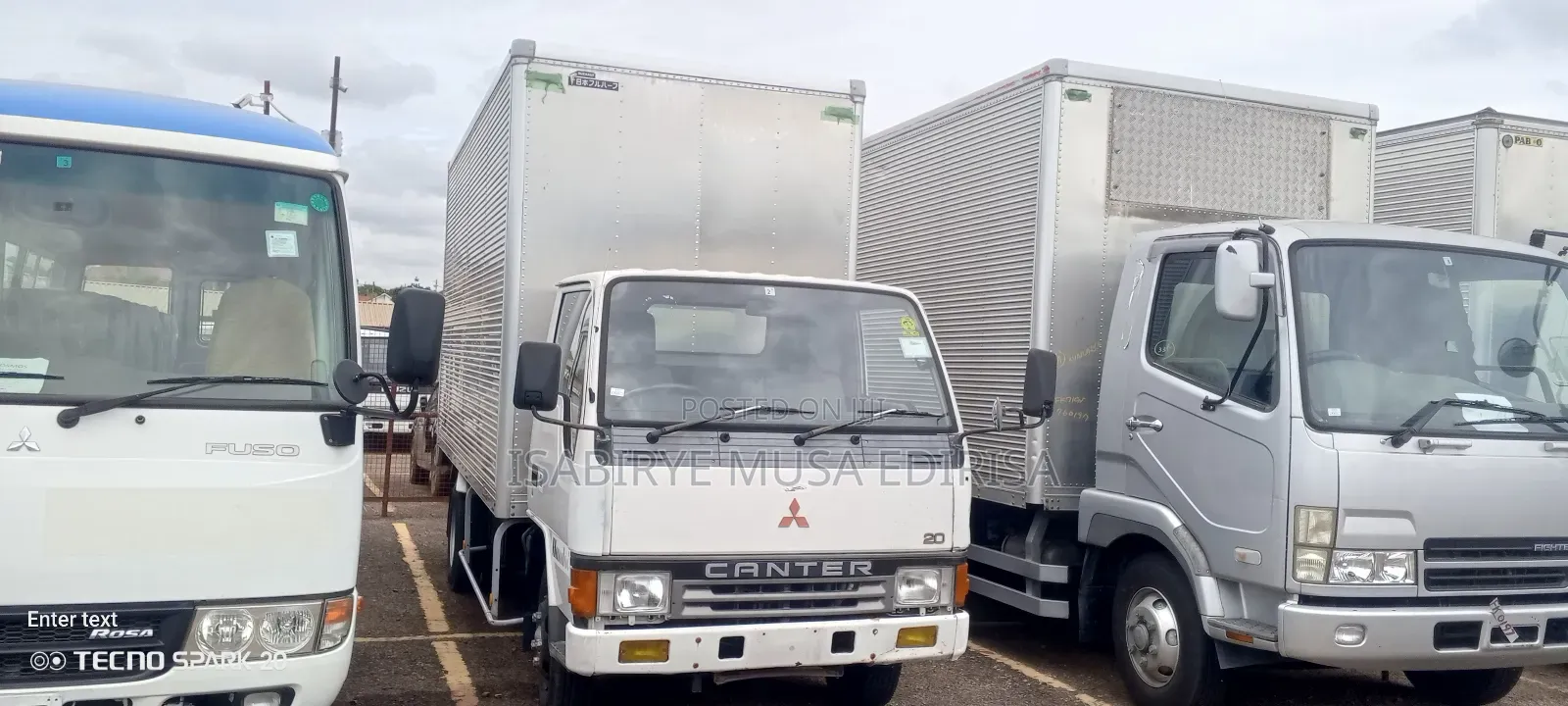 Canter Box Body 4 D 32 Engine
