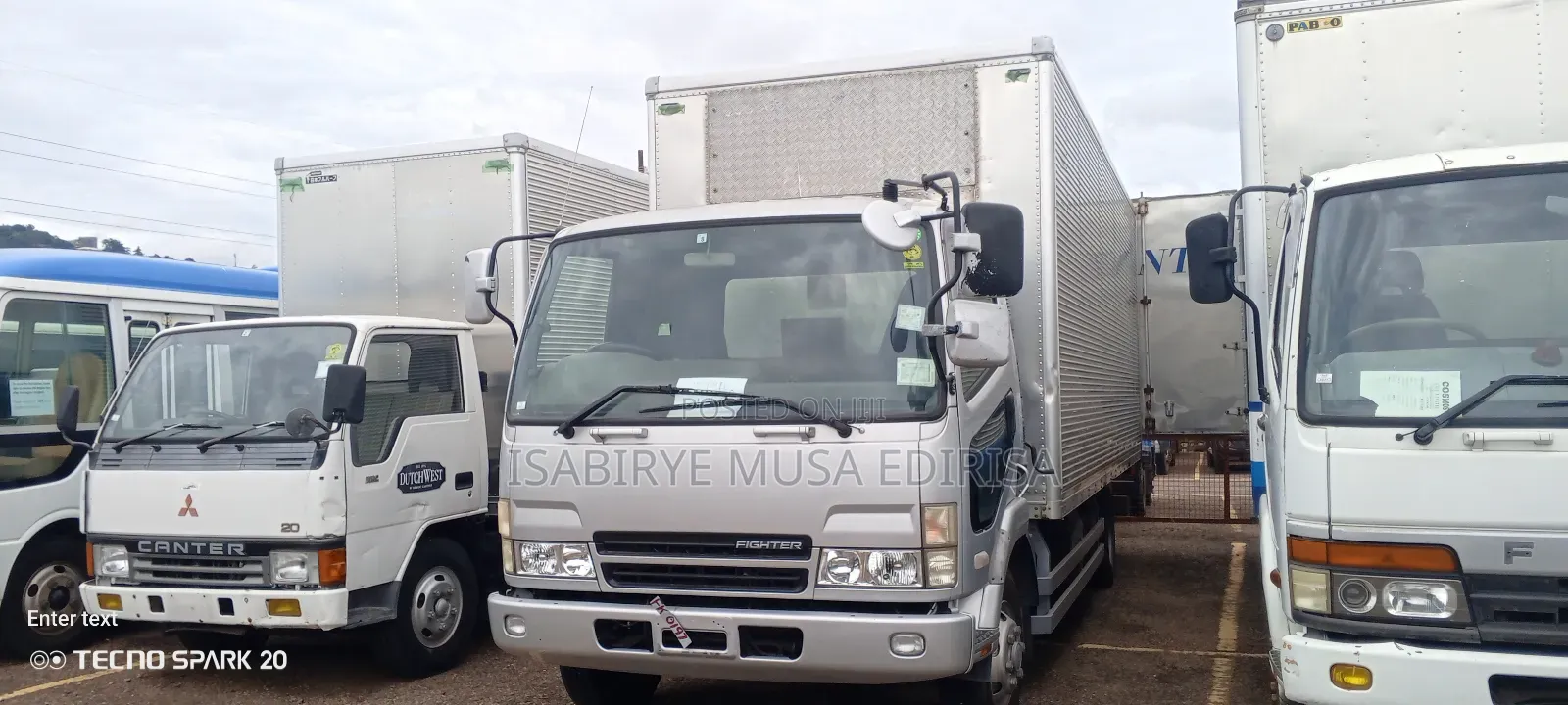 Canter Box Body 4 D 32 Engine