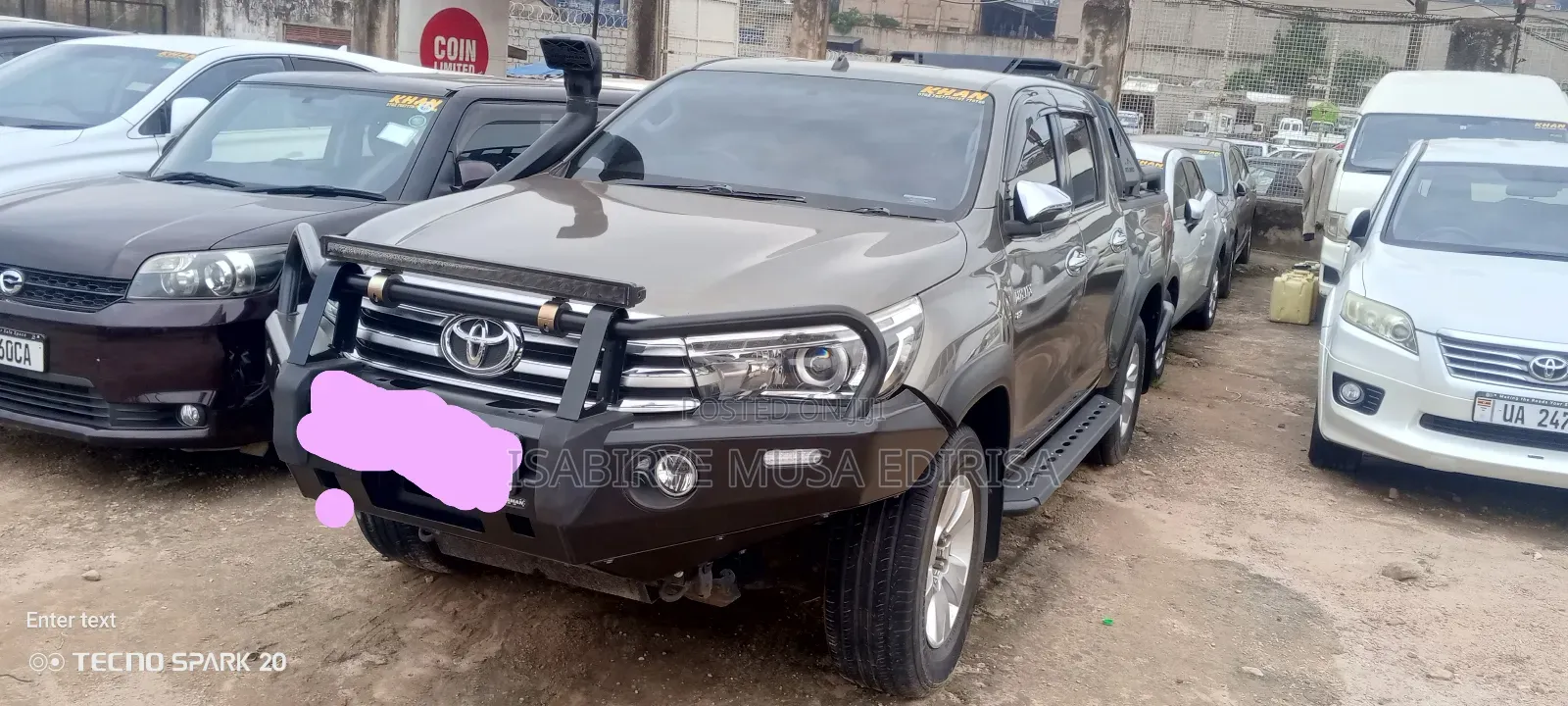Toyota Hilux Revo Single Cab Deisel 2.8 AWD 2017 Gray