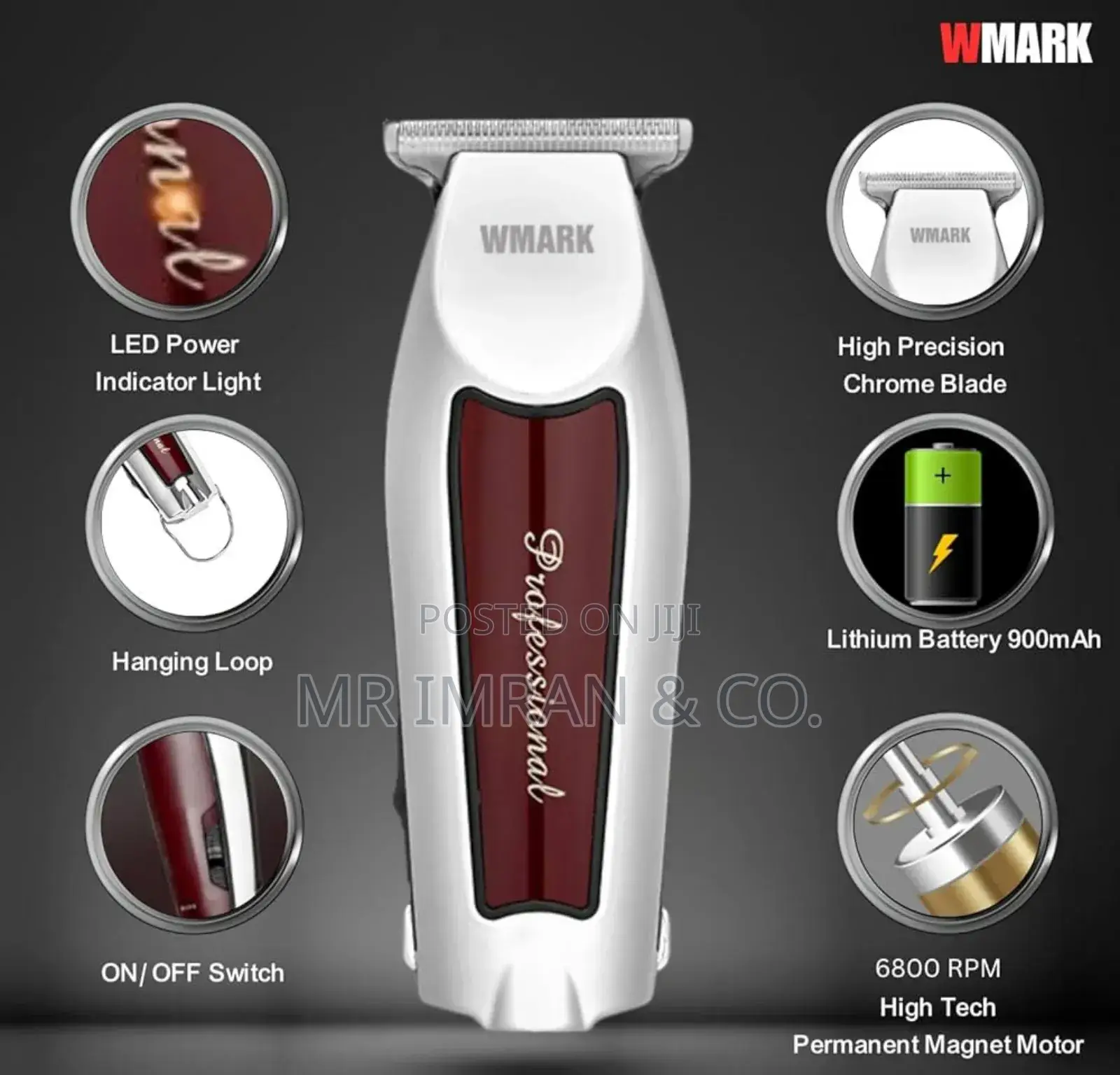 Wmark Ng-310 Rechargeable Multi-Clipper