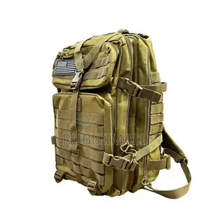 Military Backpack ~ Brown/Black