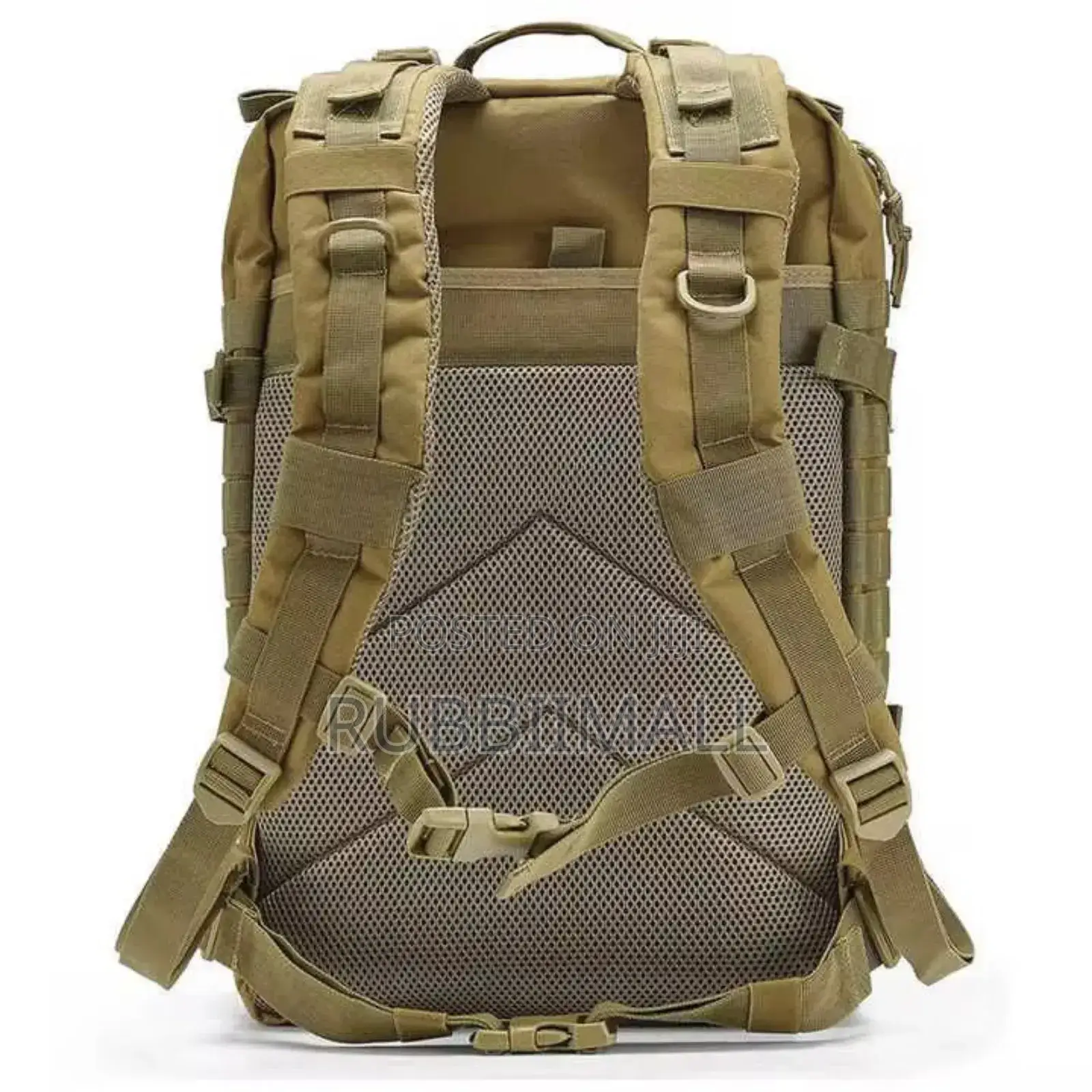 Military Backpack ~ Brown/Black