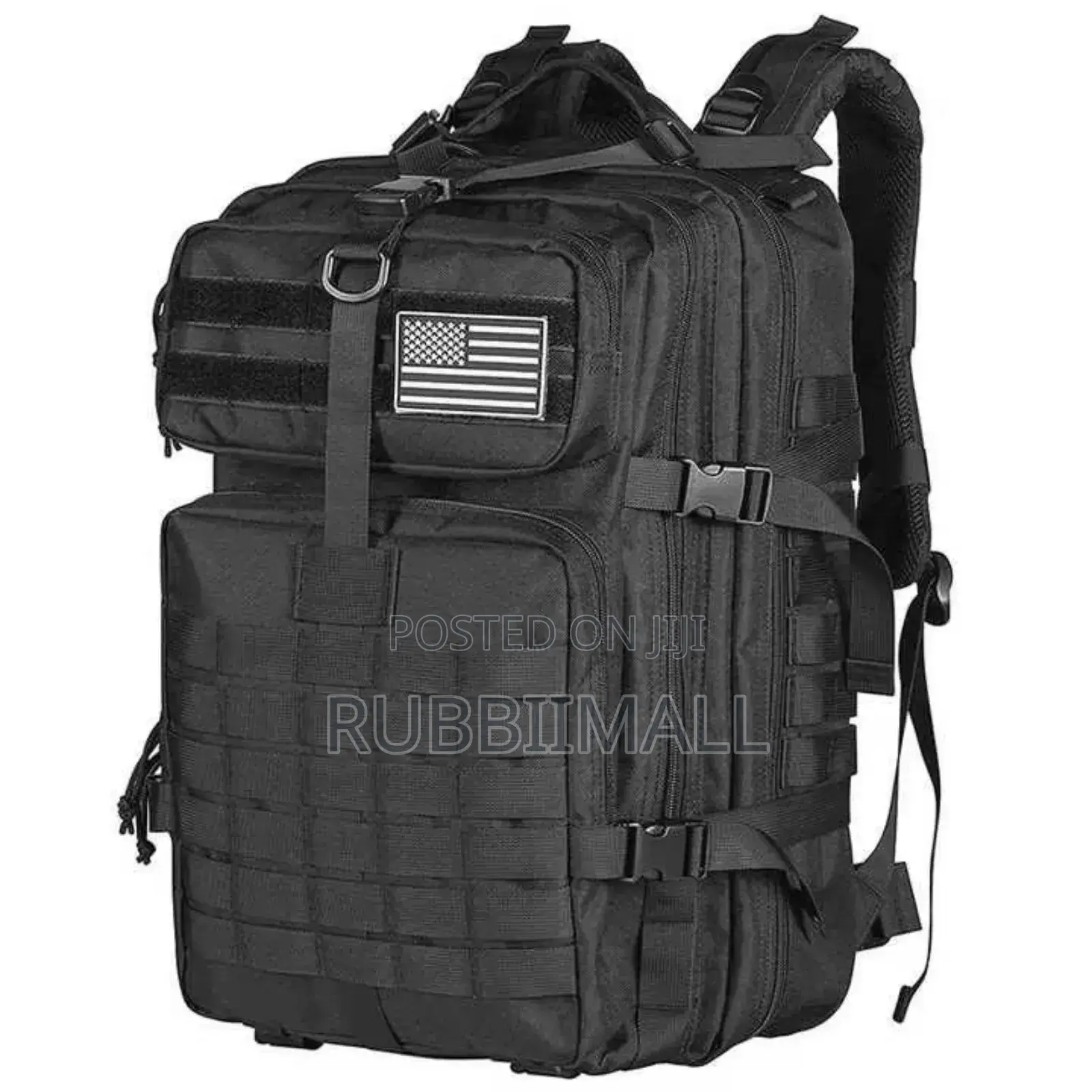 Military Backpack ~ Brown/Black