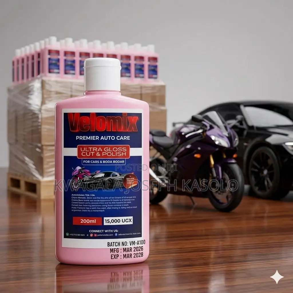 Velomix Premier Polish- Car and Bike Polish (High Gloss)